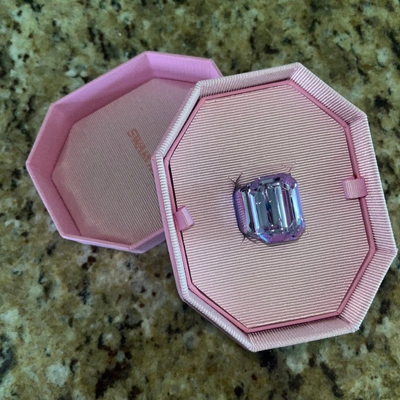 Swarovski Jewelry - Lucent Cocktail Ring – Octagon‑cut, Purple